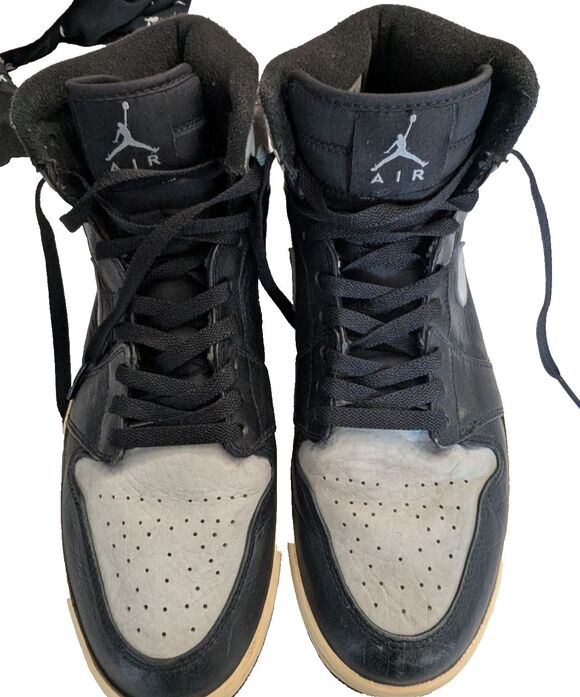 Jordan Air Jordan 1 Retro High Shadow 2009 Black Grey Fair main image 5